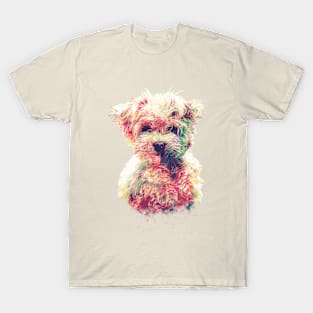 Pop Art Puppy Dog T-Shirt